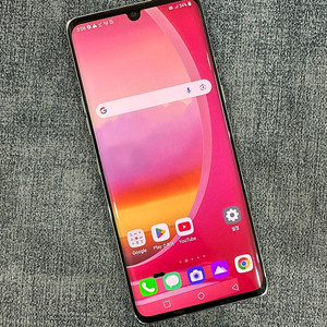 LG 벨벳 128G 화이트 21년 1월개통 무잔상 작은멍 7만원 판매해요