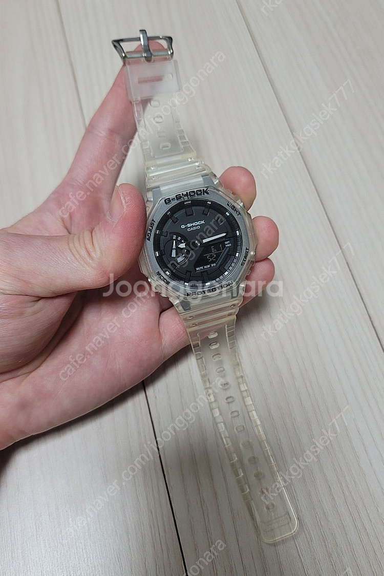 지샥 지얄오크 투명 GA-2100SKE-7ADR 지코스...--1