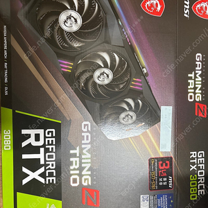 MSI RTX 3080 게이밍 트리오