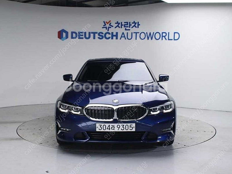BMW 3시리즈 중고 BMW 320i 중고 승용차 파란색 2020년식 63,439km 320i 럭셔리 개인사업자 차...--4