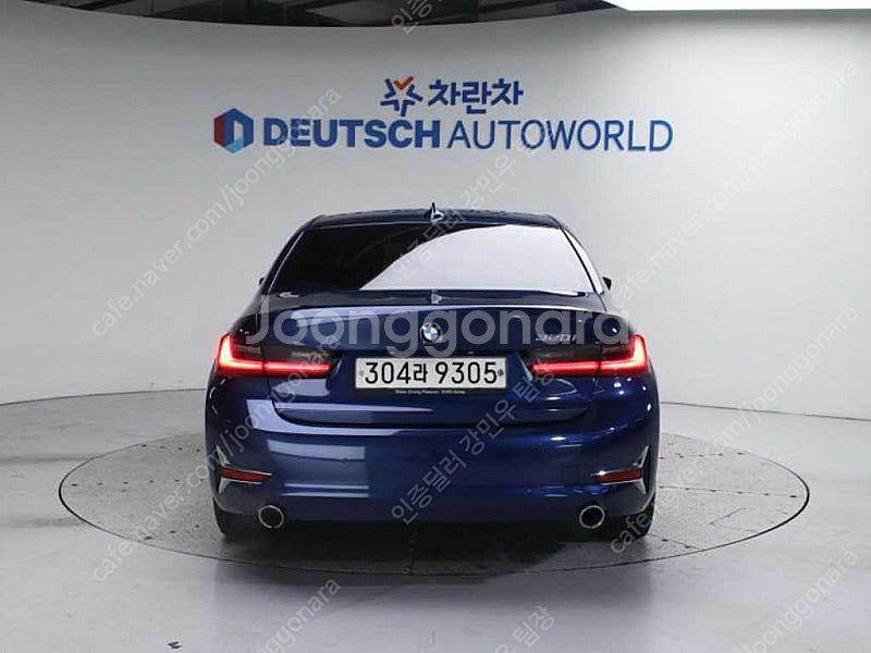 BMW 3시리즈 중고 BMW 320i 중고 승용차 파란색 2020년식 63,439km 320i 럭셔리 개인사업자 차...--5