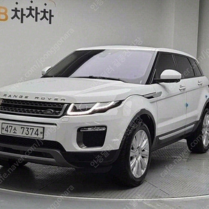 레인지로버 이보크 중고 랜드로버 중고 흰색 2016년식 88,242km 2.0 TD4 HSE 중고자동차