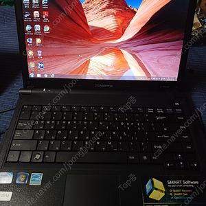 오래됀 노트북 win7 엘지노트북 LG C400 P6100 2G 256G하드