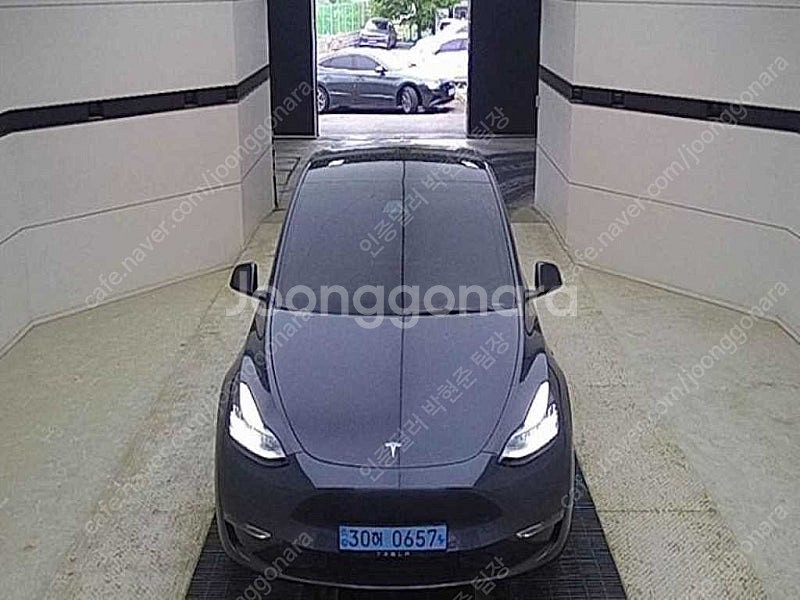 테슬라 모델 Y 중고차 모델Y 중고자동차 회색 2021...--0