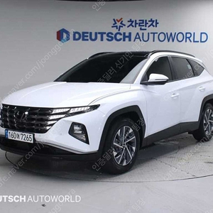 흰색 투싼 중고 NX4 투싼 중고차 가솔린 1.6 터보 4WD 프리미엄 중고차싸게사기 당일 출고 18,205 km