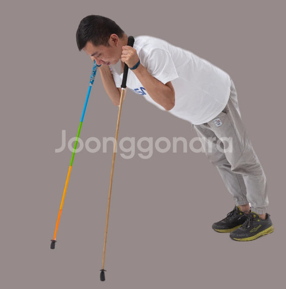 125g 초경량 고강도 등산스틱--6