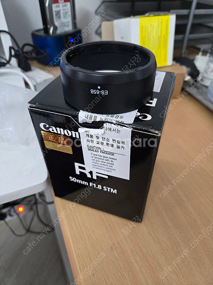 캐논 RF 50mm F1.8 STM (정품) 2시간 이내 사용--0