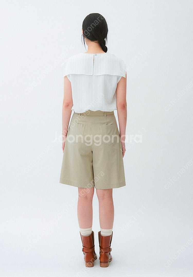 (새상품) osthe 오스더 PLEATS BERMUDA...--1