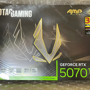 조텍 rtx5070ti amp 미개봉
