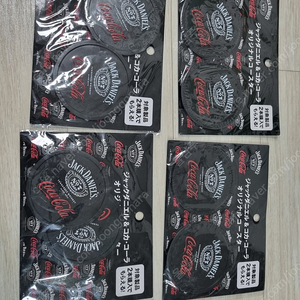코카콜라 잭다니엘 컵받침
