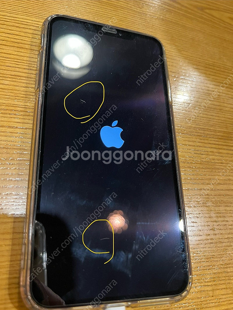 아이폰 xs max 256 블랙 북미판 카메라무음--4