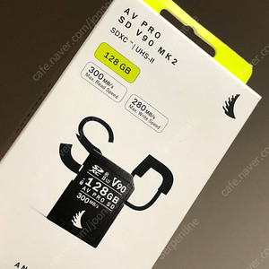 미개봉 128GB / 앤젤버드 V90 PRO SD메모리카드 UHS-II