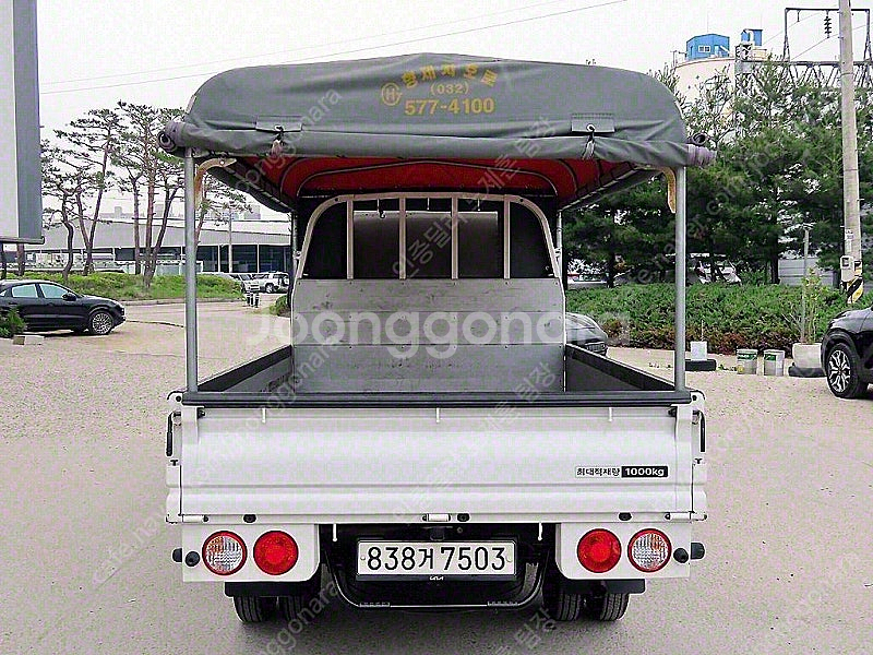 중고 봉고3 더 뉴 봉고3 카고 1톤 4륜 흰색 202...--5