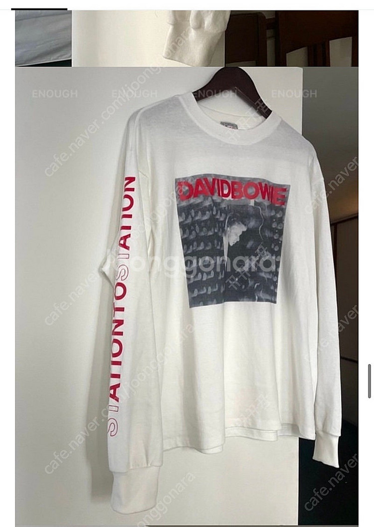 아웃핏 데이비드 긴팔티셔츠 미착용새상품--2