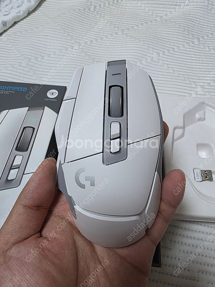 로지텍 G502 X lightspeed 화이트--0