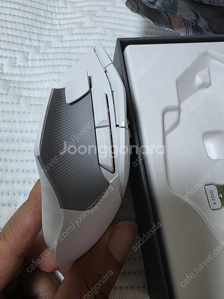 로지텍 G502 X lightspeed 화이트--2