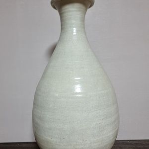 골동품 조선백자 주병 높이33cm(고미술품 대구)