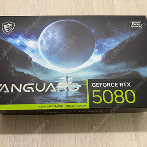 MSI RTX 5080 VANGUARD 미개봉 팝니다