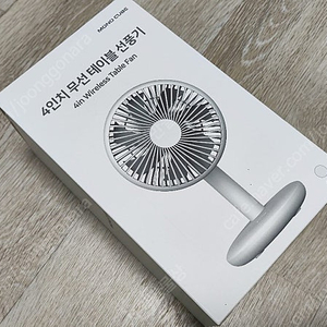 모노큐브 4인치 무선 테이블 선풍기