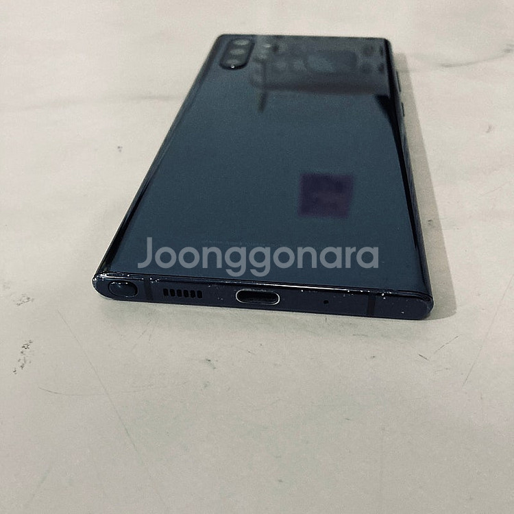 갤럭시 노트10플러스+ 블랙 256기가 액정S급 18만...--2