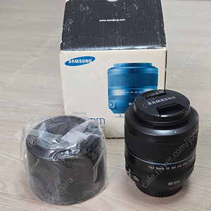 삼성 NX 60mm 매크로 렌즈 미사용 새제품 박스풀