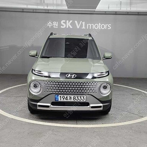 현대 캐스퍼 중고 캐스퍼 중고차 녹색 2022년식 25,365km 1.0 가솔린 모던 믿을 수 있는 중고차