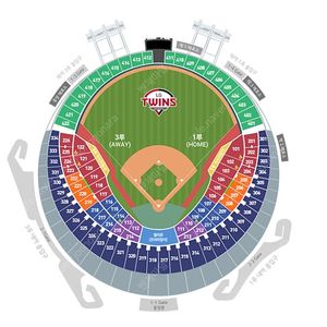 6/21 22일 LG(엘지) 트윈스 vs 두산 베어스 3루 레드석
