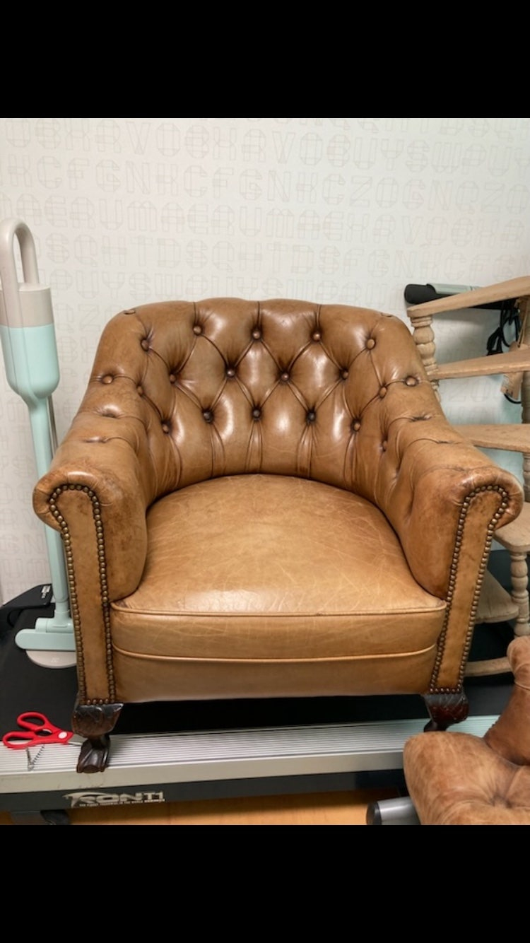 랄프로렌 Ralph Lauren 빈티지 클래식 1인 소파 & 일반 소파 & 장식 사다리 팝니다 :)--4