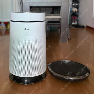 LG 퓨리케어 360 공기청정기 1단 + 무빙힐 + 리모컨(미사용) + 여분 필터 팝니다.
