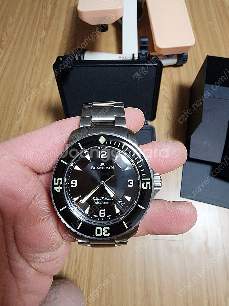 [추가할인~!] 블랑팡 피프티 패덤즈 45mm 티타늄 ...--0
