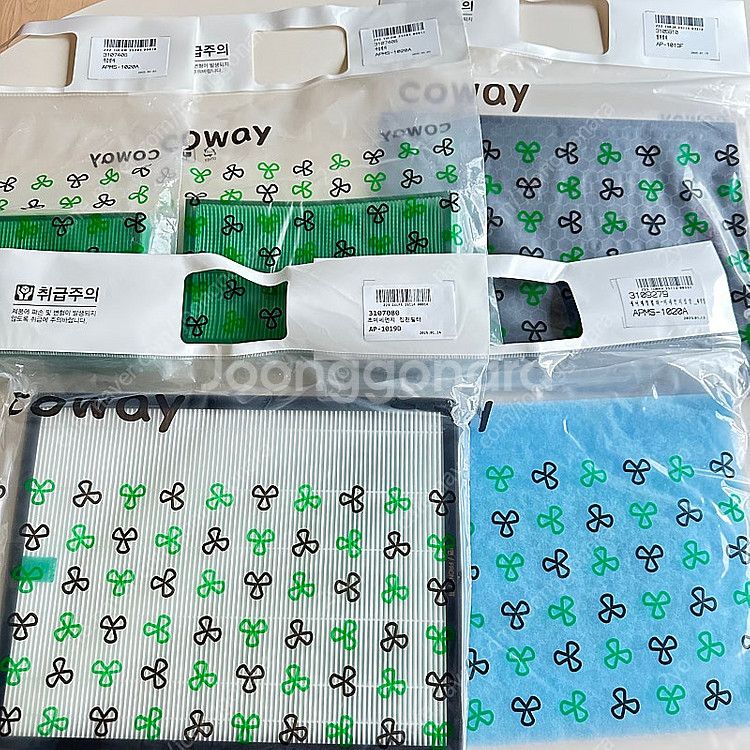 코웨이 공기청정기(APMS-1020A) 정품필터--0