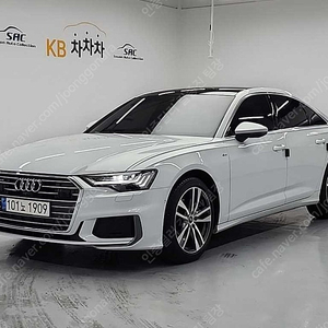 아우디 A6 중고 A6 할부가능 흰색 2023년식 40,821km 40 TDI 콰트로 프리미엄 중고차구매