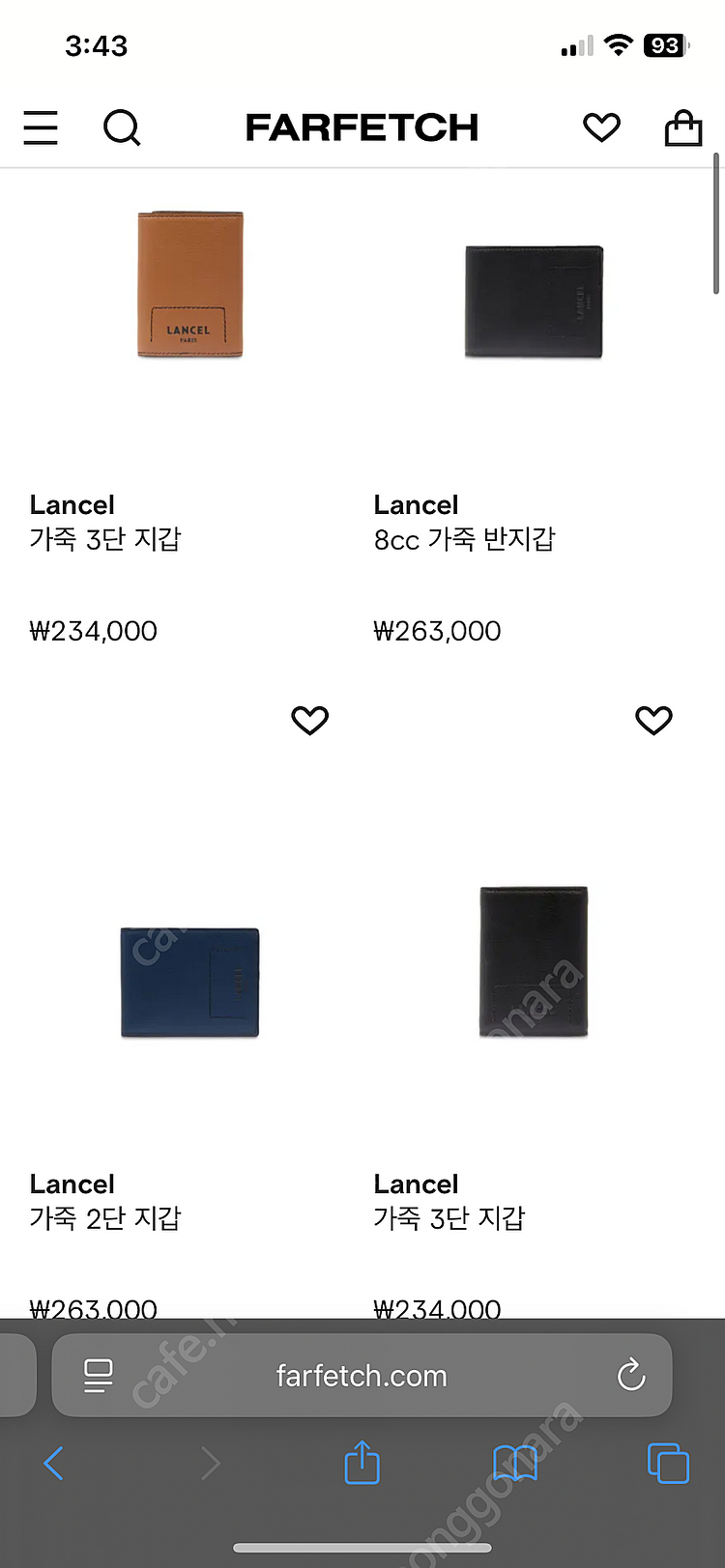 프랑스 현지구매 란셀 (LANCEL) 남성 명품 가죽 ...--6