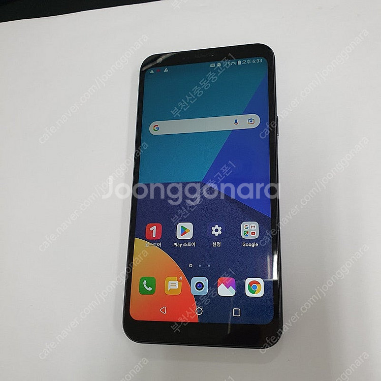 186909 LG Q6 블랙32기가 KT 서브폰 업무폰...--1