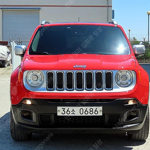 지프 레니게이드 중고 지프 자동차중고 레니게이드 중고차 빨간색 2016년식 2.0 디젤 리미티드 AWD 중고자동차 할부가능