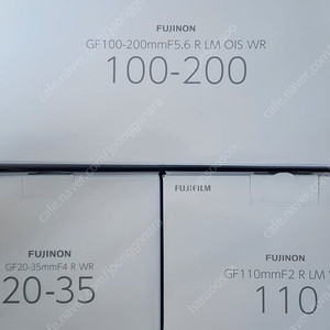 후지 GFX100, GF20-35, GF110, GF100-200 팝니다.