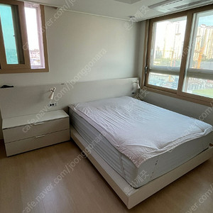 침대 프레임 한샘 유로 501 코튼그레이 무료나눔