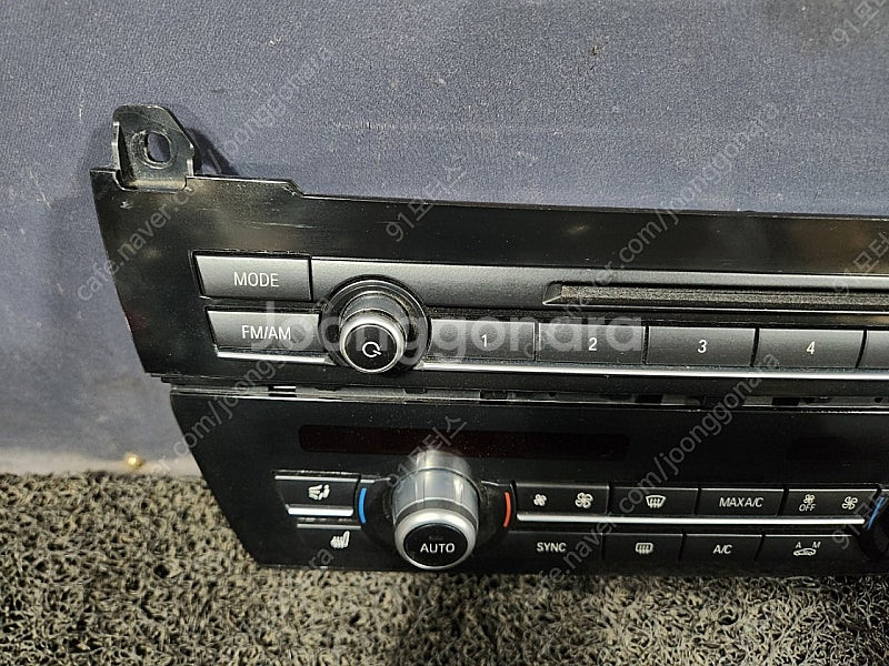 BMW 5시리즈 후기형히터에어컨컨트롤스위치(공조기) 9...--1