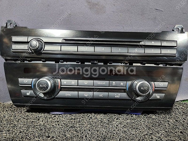 BMW 5시리즈 후기형히터에어컨컨트롤스위치(공조기) 9...--3