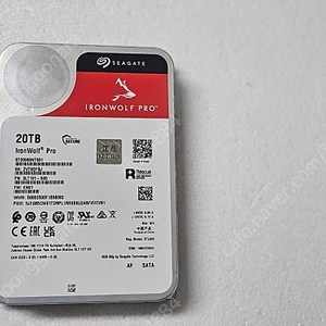 Seagate 아이언울프 IronWolf 20T ST20000NT001