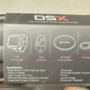 Apex DSX 다이빙 컴퓨터 &트랜스미터