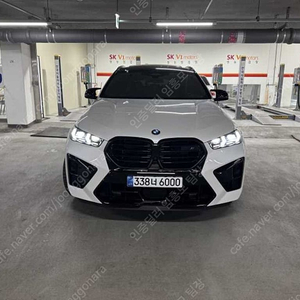 BMW X6 중고 X6 중고 흰색 2024년식 5,839km 4.4 컴페티션 중고차카페