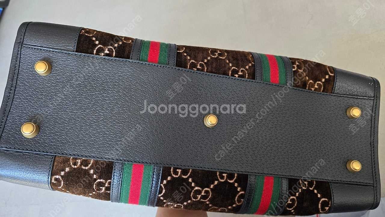 GUCCI 구찌 남성 벨벳 트레블백 더플백 크로스백 명...--8