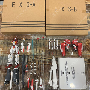 폭풍모형 ex-s 건담 완성품 3종 일괄 판매