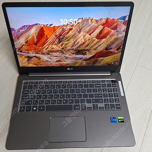 S+급 15.6 LG울트라기어노트북(i7+GTX 1650Ti),40G램, nvme1.25TB(정품 윈11PRO)(급처분)