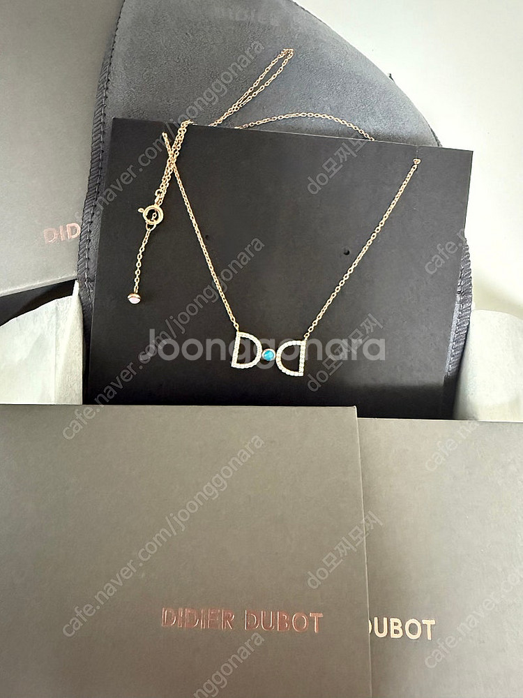 디디에두보 드봉디디 14k 목걸이--2