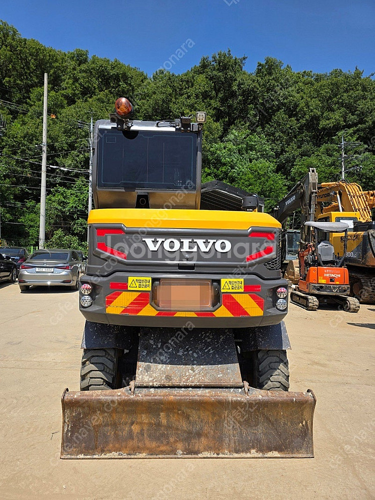 중고굴삭기 볼보 EW60EP 2022년식 회전링크, 코끼리집게 장착, 경북 고령소재 010-3563-6002--5