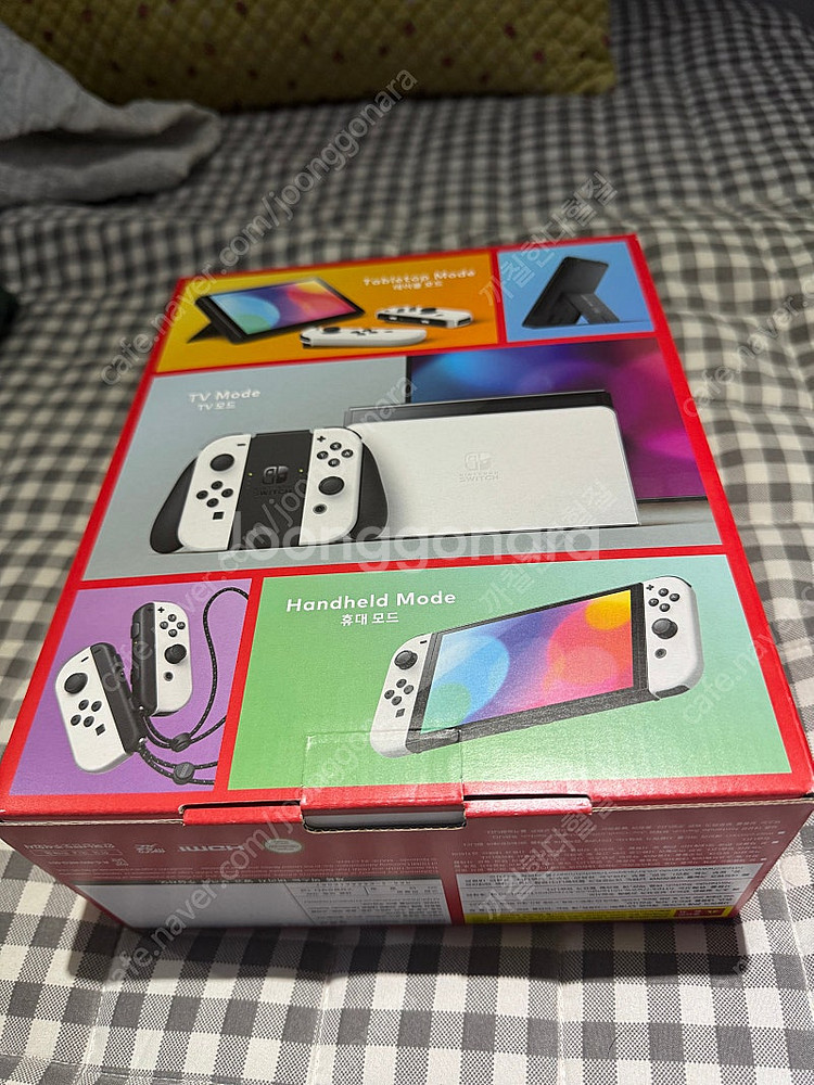 닌텐도스위치 oled 화이트 미개봉 팝니다.--1
