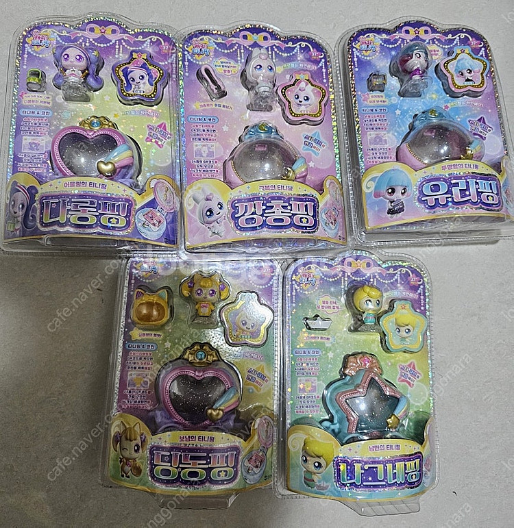 슈팅스타 캐치티니핑 피규어 새상품--0