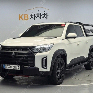 쌍용 렉스턴 스포츠 칸 중고 차 쌍용 렉스턴 스포츠 중고차 픽업트럭 중고 흰색 2022년식 62,098km 디젤 2.2 4WD 익스페디션 개인사업자 차량구매